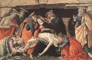 Sandro Botticelli Lament for Christ Dead,with St Jerome,St Paul and St Peter oil painting picture wholesale